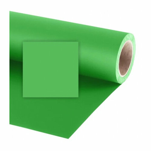 фото Фон бумажный raylab 010 green хромакей зеленый 2.72x11 м