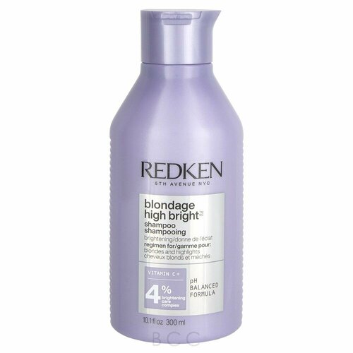 Redken Blondage High Bright - Шампунь для яркости натуральных и окрашенных волос 300 мл набор по уходу за волосами redken high bright blondage 300 мл