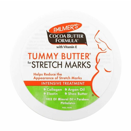 Масло против растяжек с маслом какао и лавандой Palmers Cocoa Butter Formula Tummy Butter for Stretch Marks 2527₽