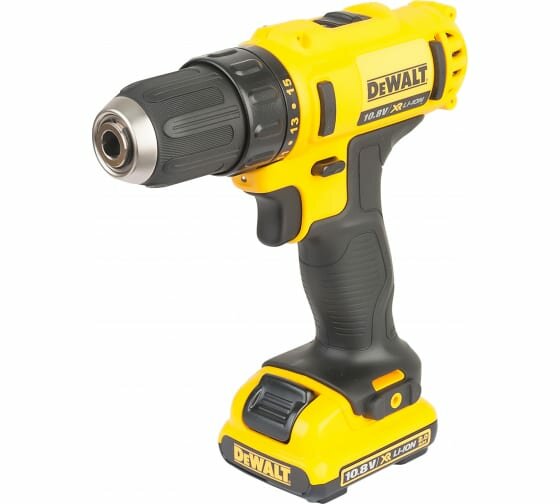 Аккумуляторный шуруповерт DeWALT DCD710D2-QW A (10,8V; 2Амп/ч; 2 аккум Li-Ion)