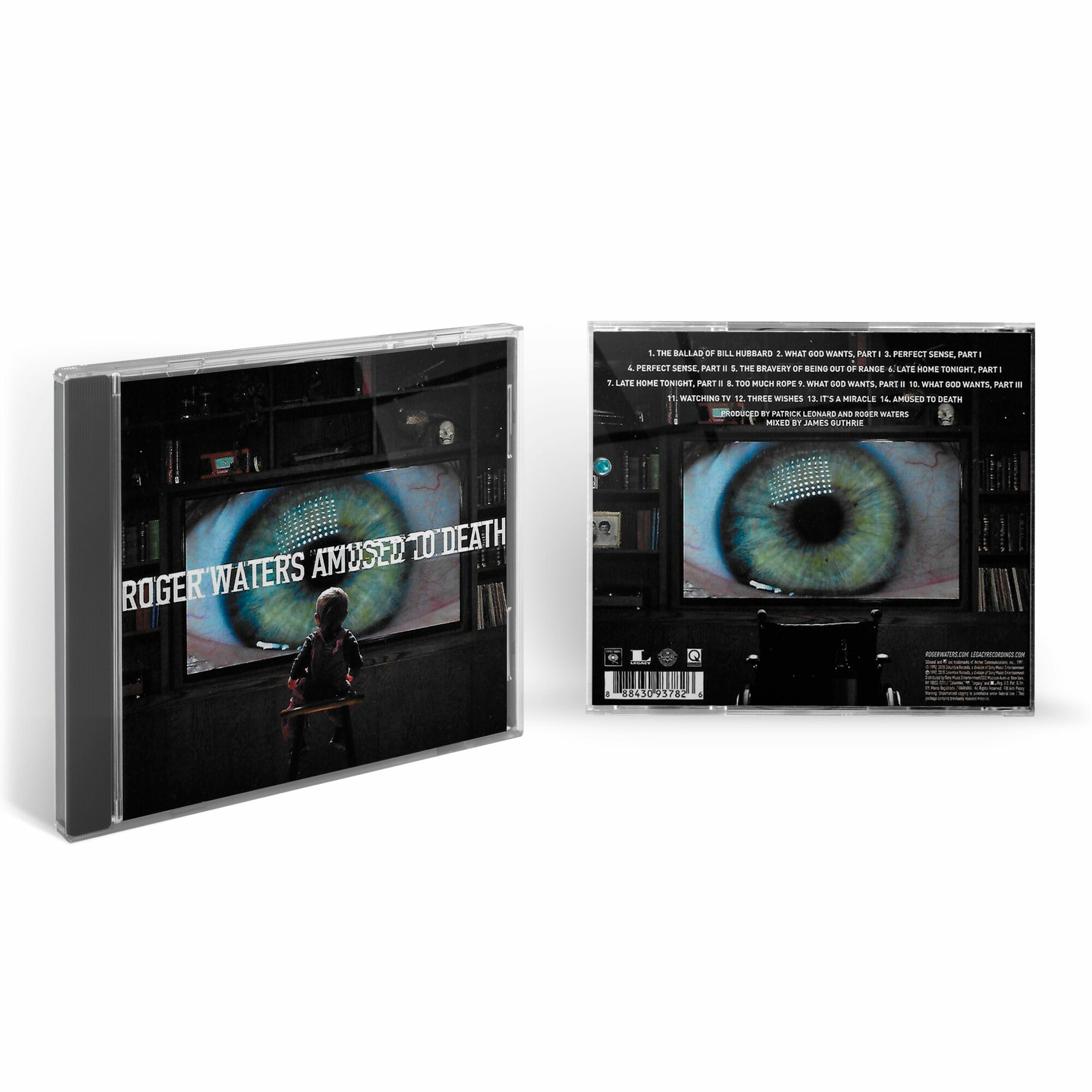 Roger Waters - Amused To Death (1CD) 2015 Columbia Jewel Аудио диск