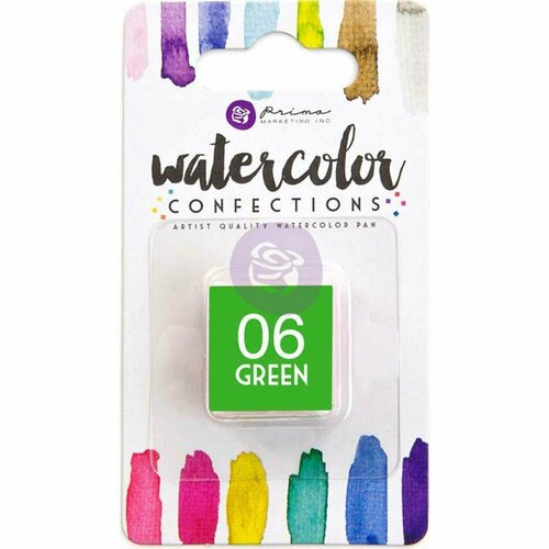 Акварель художественная в кювете 2х2 см, Prima Watercolor Confections Watercolor Pan Refill- Цвет 06