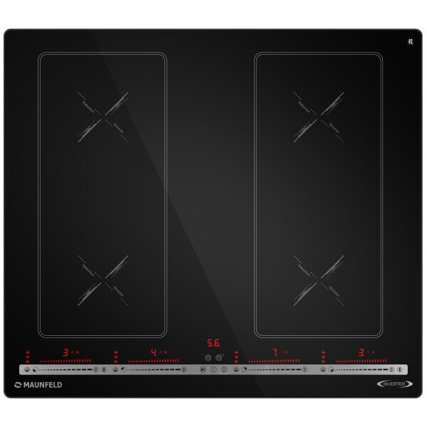 фото Встраиваемая индукционная варочная панель Maunfeld CVI594SB2BKA Inverter