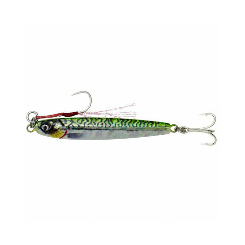 Пилькер Savage Gear 3D Jig Minnow 75 Sinking Green Mackerel Php, 7.5, 20гр, тонущий savage gear 3d наживка для макрели