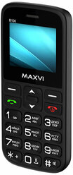 Телефон мобильный (MAXVI B100 Black)