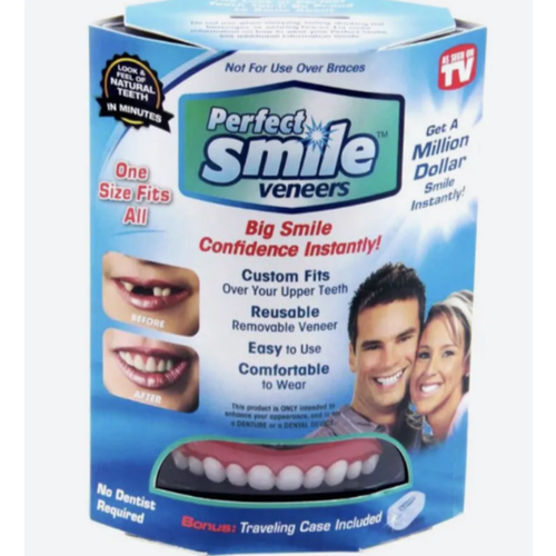 Накладные виниры для зубов perfect smile veneer верхние