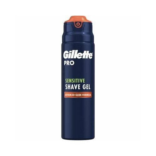 Гель для бритья Gillette Pro Sensitive 200 мл (Из Эстонии) gillette shaving gel sensitive with aloe 200 ml