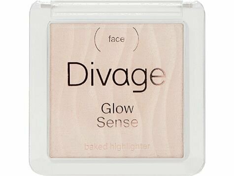 Хайлайтер для лица запеченный Divage Glow Sense Baked Highlighter