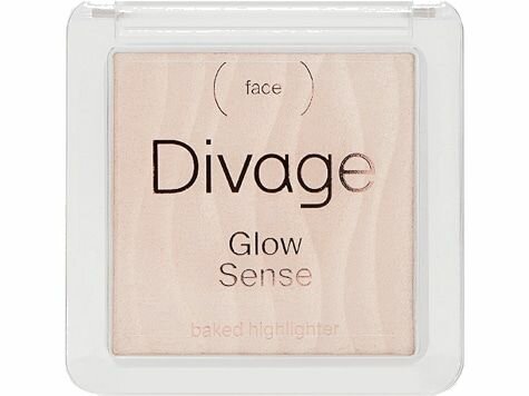 Хайлайтер для лица запеченный Divage Glow Sense Baked Highlighter