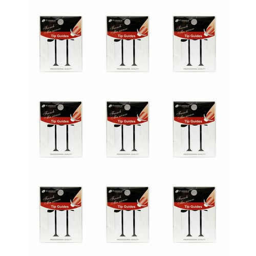 Farres cosmetics Наклейки для французского маникюра 9 упаковок 601₽