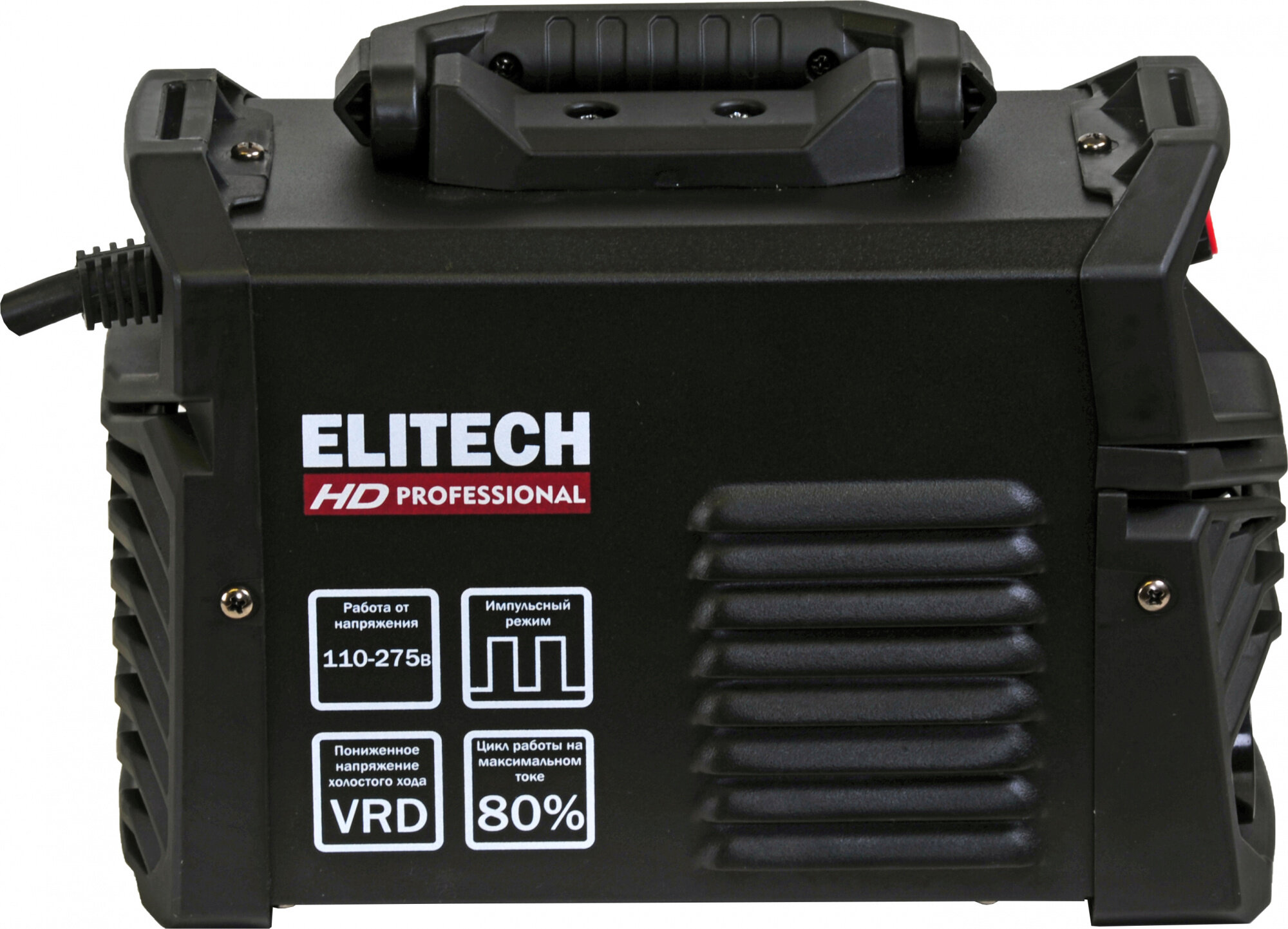 Сварочный аппарат Elitech WM 180 Pulse инвертор MMA, TIG-Lift 5.8кВт