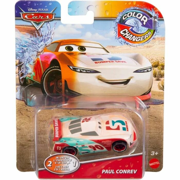 Машинка Cars Герои мультфильмов коллекционная Пол Лошсил GPB00