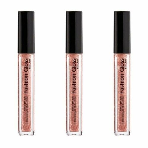 Relouis Блеск для губ с зеркальным эффектом Fashion Gloss, тон: 13 Лоск Ниццы, 3.7 гр, 3 шт