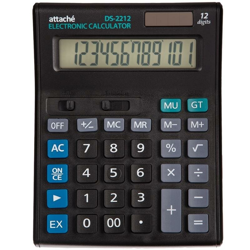 Калькулятор бухгалтерский Attache Economy DS-2212