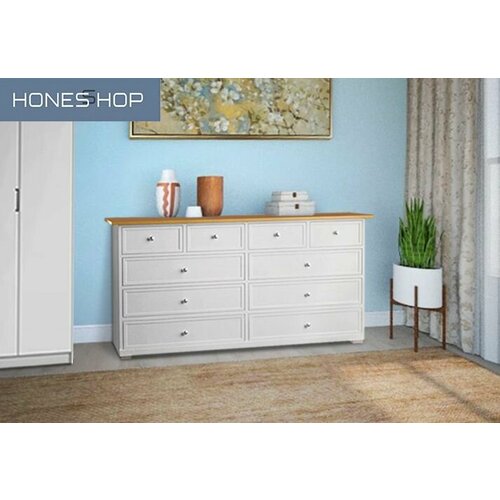 Комод Кайрос ЛДСПМДФ белый 120х50х130 38870₽