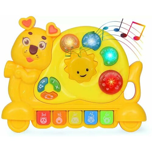 Игрушка музыкальная Пианино CY-7047B музыкальная игрушка play smart пианино знаний zal