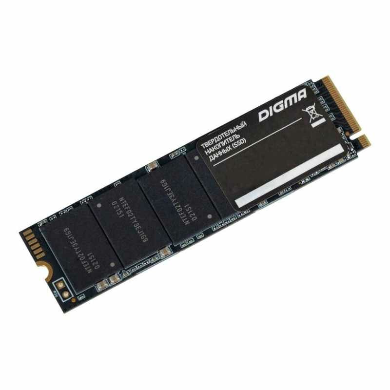 SSD накопитель Digma Mega P3 M.2 2280 PCI-Ex4 1Tb (DGSM3001TP33T)