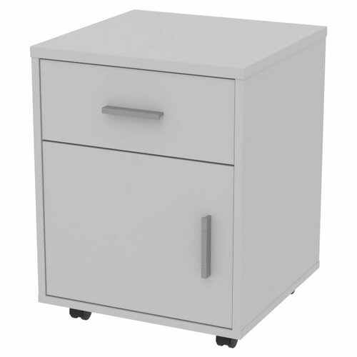 Тумба Меб-фф Офисная тумба подкатная ТВ-30С-28М цвет Серый 454460 см 4828₽