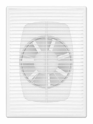 Вентилятор вытяжной Auramax B-5S, D125 мм в ванную, в туалет с сеткой