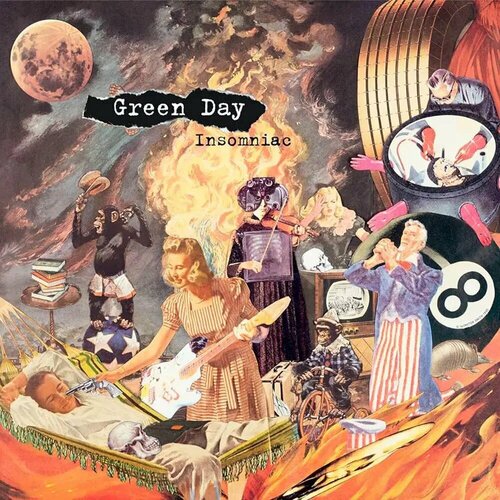 green day insomniac 25th anniversary 2lp GREEN DAY - INSOMNIAC (LP) виниловая пластинка