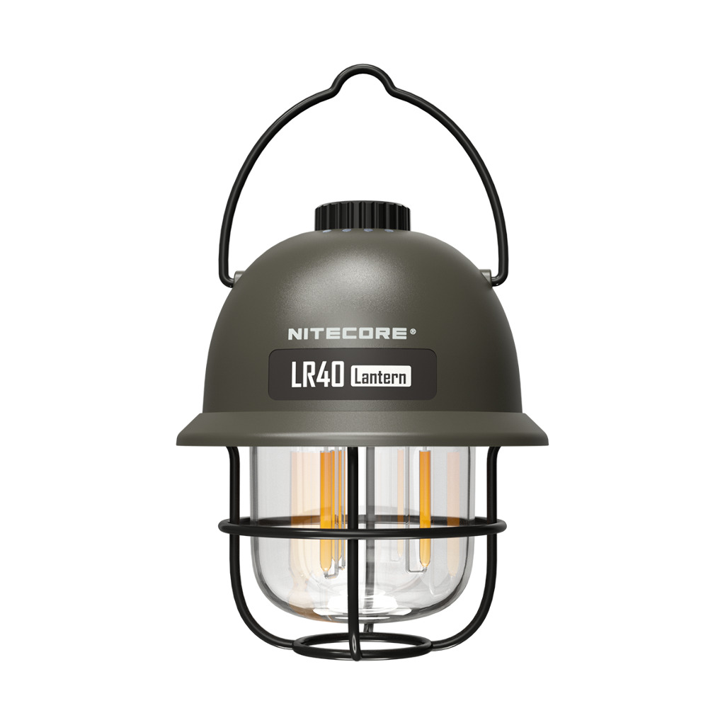 фото Кемпинговый фонарь NITECORE LR40 HIGH ARMY GREEN 2600-6500К 100 люмен 65ч (4000 мАч, 3,7 В)