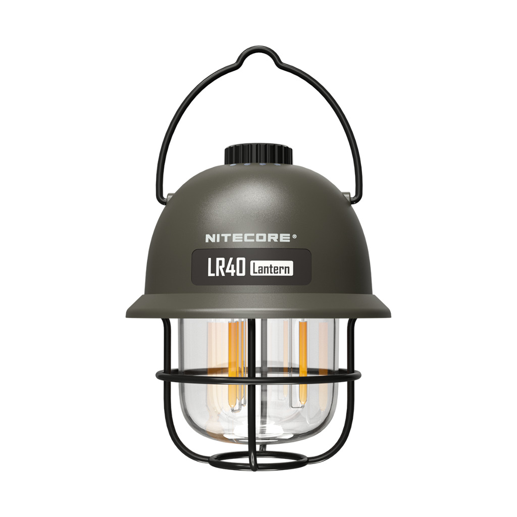 Кемпинговый фонарь NITECORE LR40 HIGH ARMY GREEN 2600-6500К 100 люмен 65 ч (4000 мАч, 3,7 В)