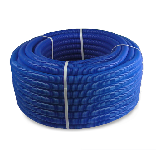 Труба защитная гофрированная синяя 50 под трубу D32мм 1000₽