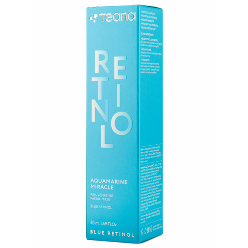 Маска для лица Teana омолаживающая с голубым ретинолом 50 мл