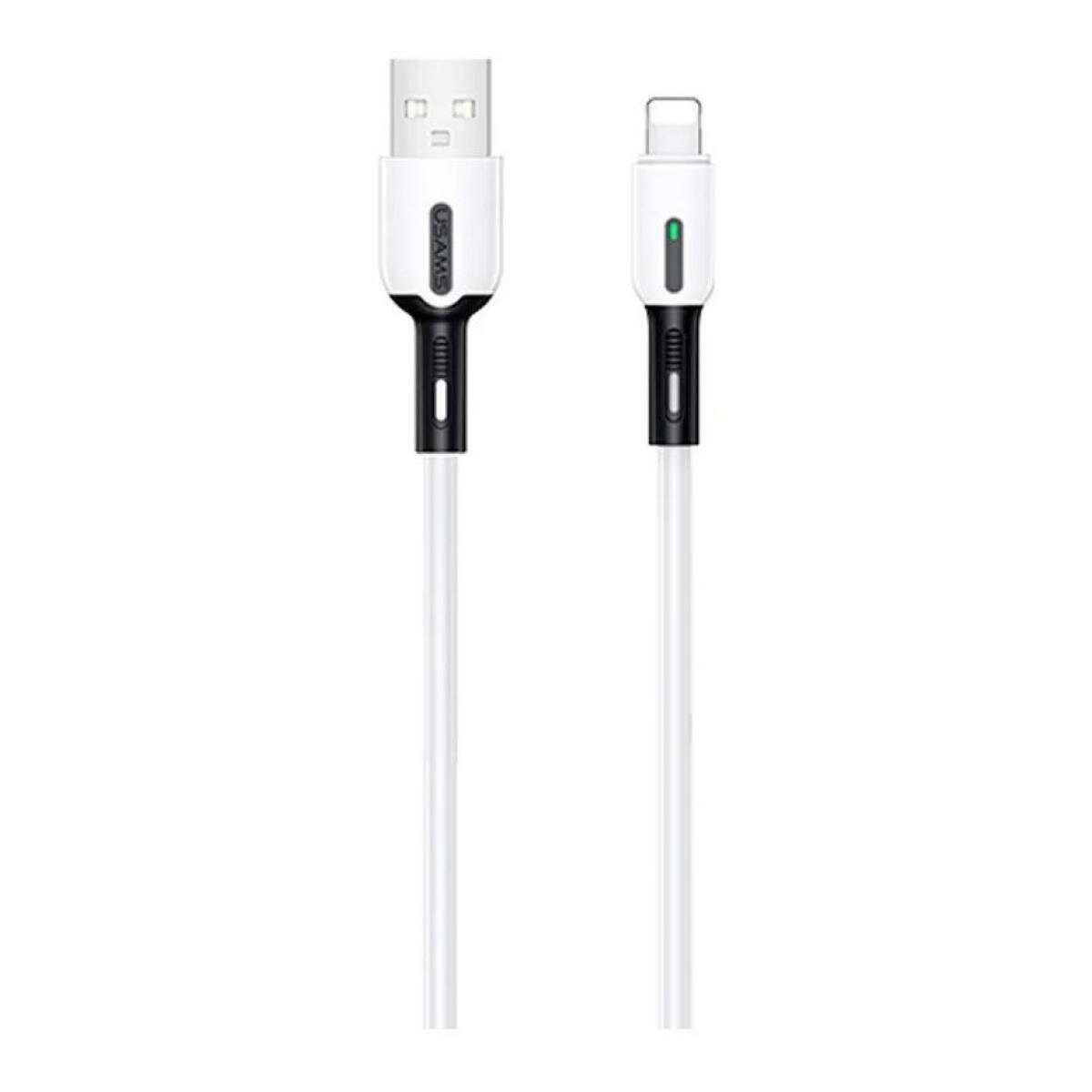 Кабель USAMS-SJ431, Lightning (m) - USB Type-C (m), 1м, белый [ут000021044] Noname - фото №9