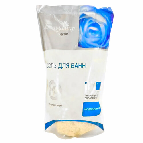 Соль для ванн Бальзамир йодобромная 1 кг