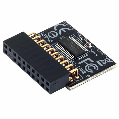 Модуль Gigabyte GC-TPM2.0, TPM header key, LPC bus, (for Intel 200/100/8/9/99 series, AMD AM4, FM2 series) OEM tpm модуль gigabyte gc tpm2 0 oem 1 шт