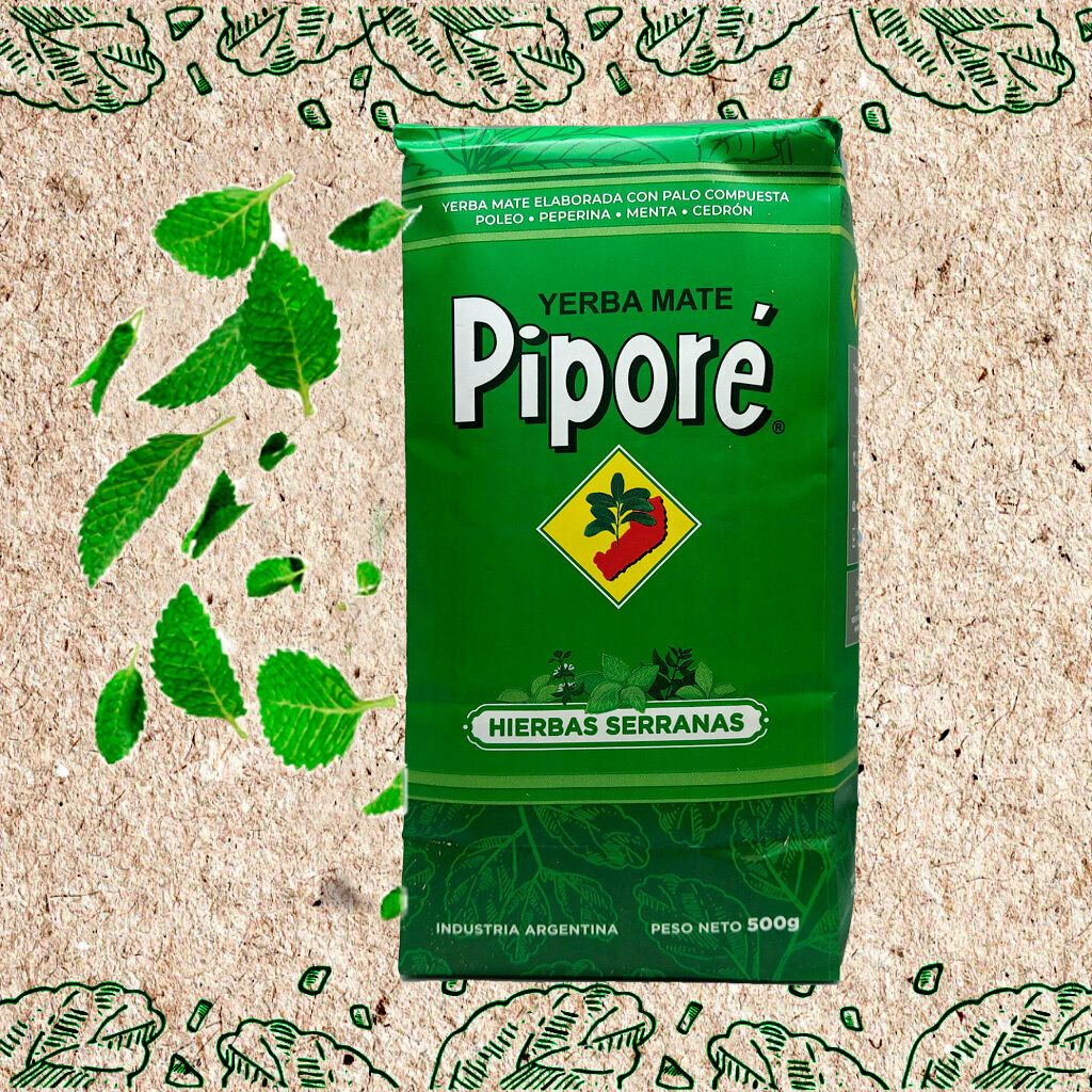 Чай мате Pipore с травами 500г