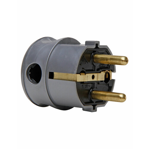 Евровилка с боковым выходом KOPP 250В 16А цвет серебристый 454₽