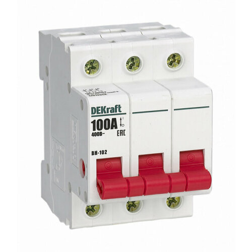 DEKraft ВН-102 Рубильник 3Р 100А