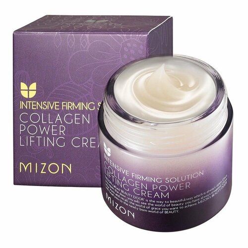 Крем-лифтинг коллагеновый Mizon (Мизон) Collagen Power Lifting Cream, 75 мл лифтинг крем для лица коллагеновый mizon collagen power lifting cream 75 мл