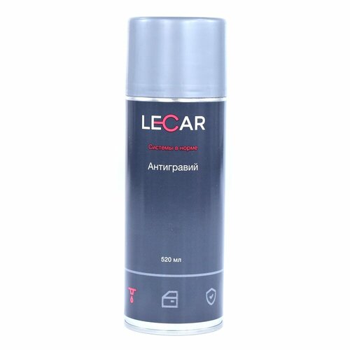 Антигравий серый LECAR 520 мл аэрозоль 603₽