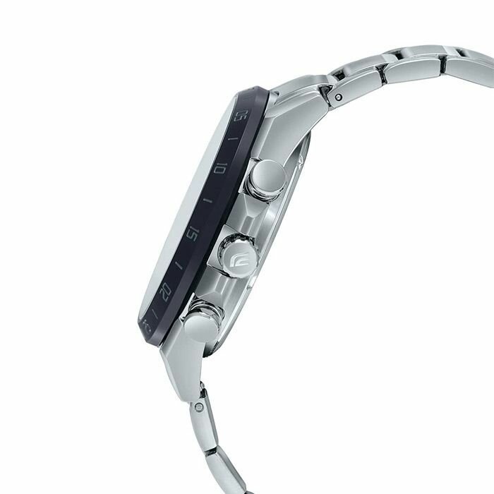 Наручные часы CASIO, серый, голубой, серебряный, черный — фото 1