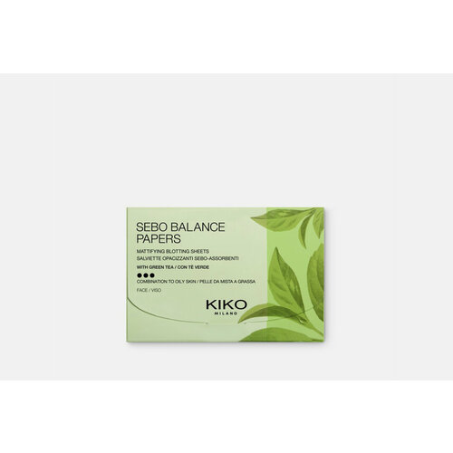 Матирующие салфетки KIKO MILANO, SEBO BALANCE PAPERS