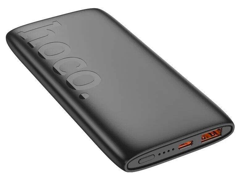 Повербанк (POWERBANK) HOCO J122 10000 mAh, 20W "быстрая зарядка" черный