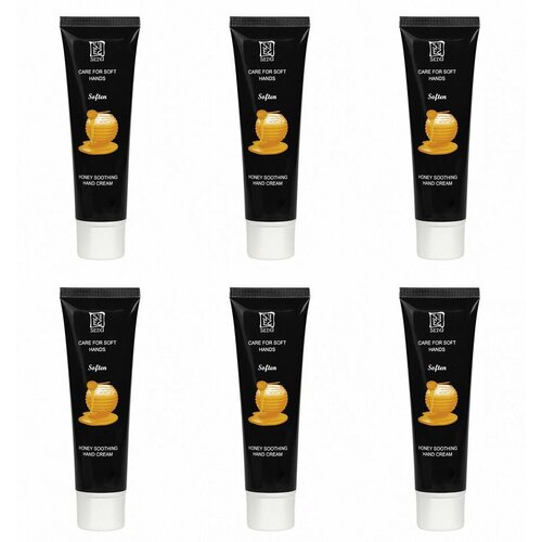 Seiyo Крем для рук с экстрактом Меда, Смягчающий, 60г, 6 шт