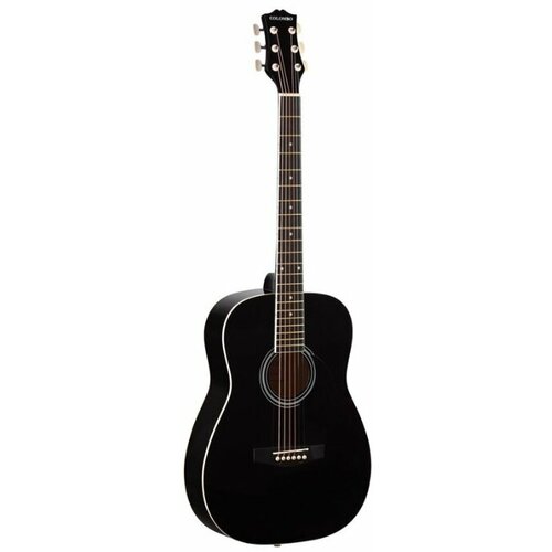 Акустическая гитара COLOMBO LF-3800 BK вестерн гитара colombo lf 4110 bk черный