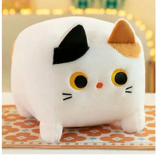 Мягкая игрушка Котокуб - Квадратный кот-батон подушка 30см