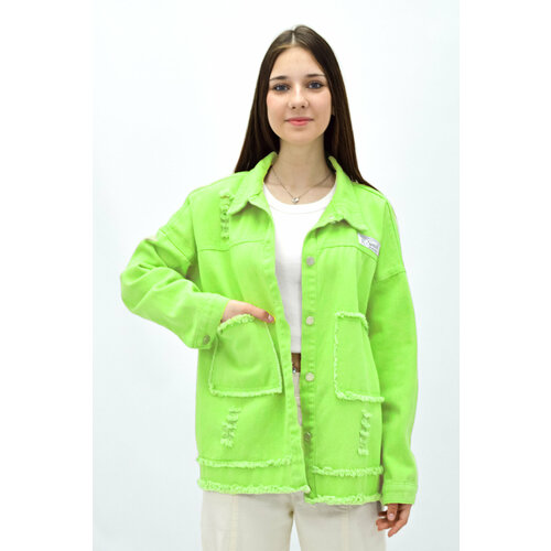 Джинсовая куртка Tango Plus, размер L, зеленый