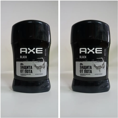 Стик Axe Black против пятен на одежде 50 мл х 2 шт дезодорант стик мужской axe африка 50г