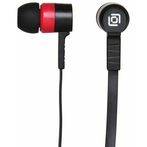 Наушники внутриканальные Оклик HP-S-220 11м черныйкрасный проводные в ушной раковине D2-1BR 990₽