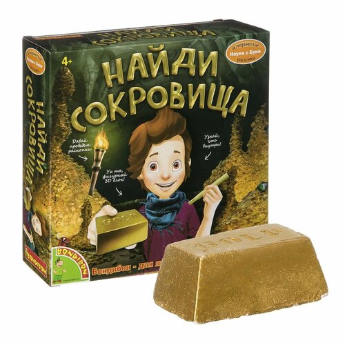Набор для раскопок BONDIBON Найди сокровища Науки с Буки 2043₽