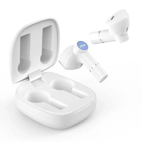Наушники Inoi Pods - беспроводные вкладыши с сенсорным управлением bluetooth белые 90000₽