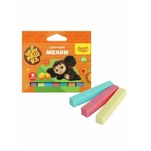 Мелки цветные 9 шт 258₽