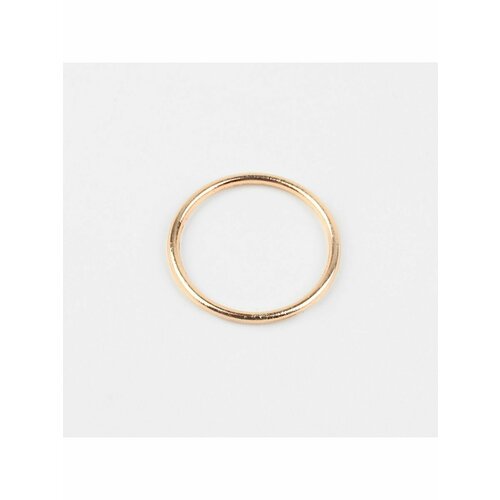 Кольцо для бретелей, металл, 15 мм, 20 шт, цвет золотой кольцо механизм размер 15 золотой