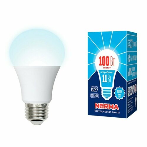Лампа 11Вт E27 4000К шар Norma 481₽